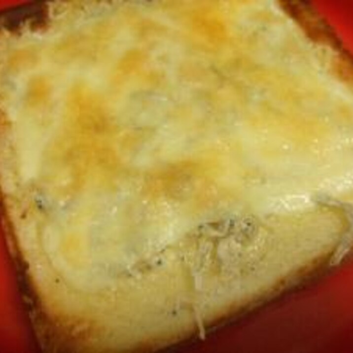 チーズじゃこトースト 